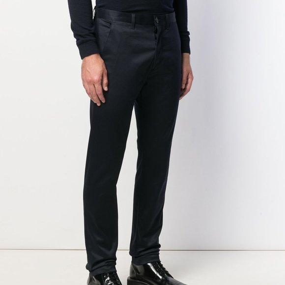 Saint Laurent Other - Saint Laurent Paris (SLP) Slim-Fit Chinos, Size 28 (Navy)